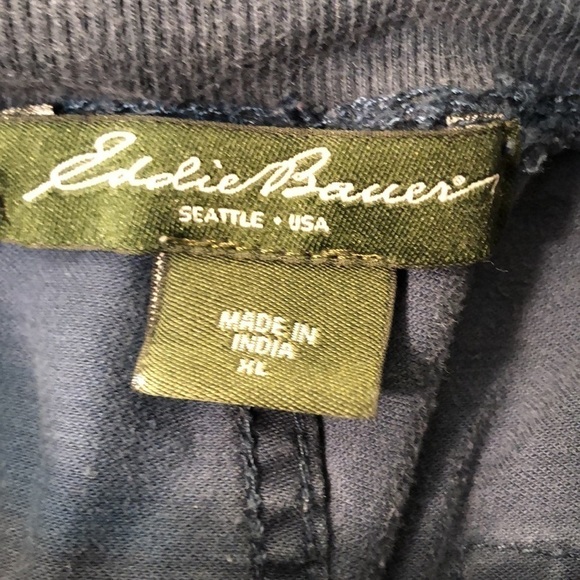 Eddie BAUER Women's Pants Zippers on leg bottoms XL Waist 18 1/2” Inseam 25 1/2” - Picture 9 of 15